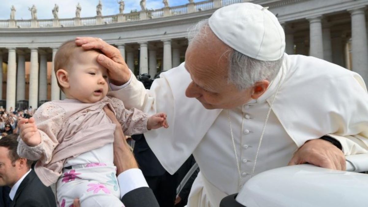 El papa Lleó XIV durant l'audiència de l'1 d'octubre de 2025 I Vatican News