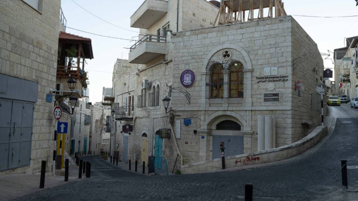 Carrers buits de la ciutat de Betlem I @Vatican News
