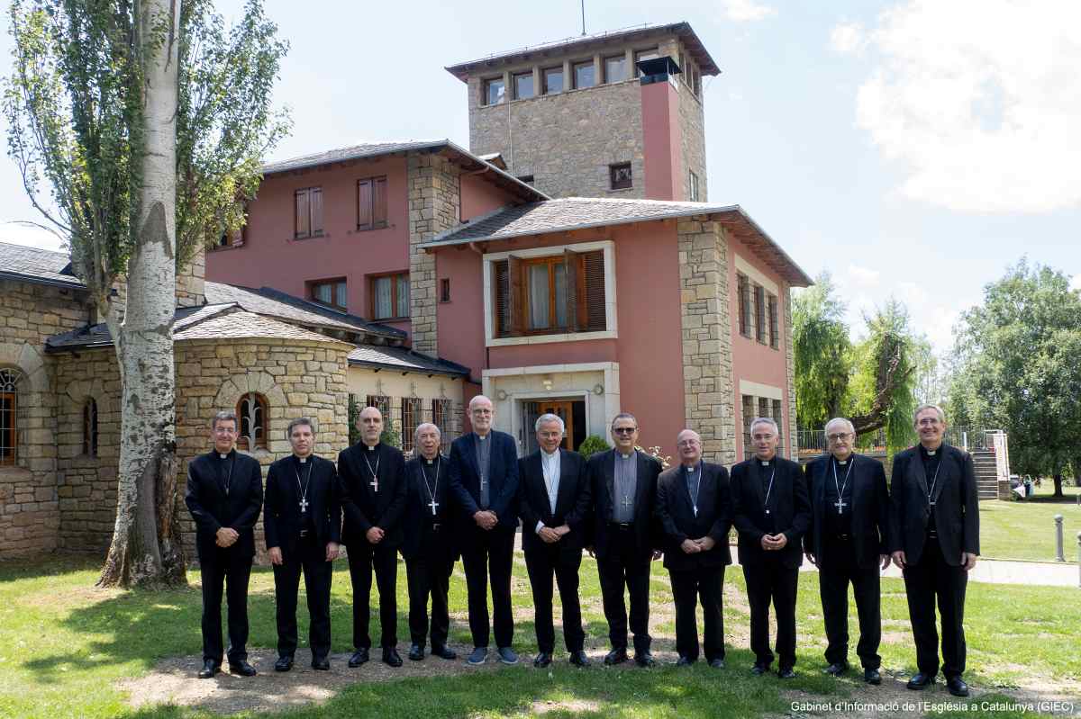 Els bisbes catalans durant la darrera reunió de la Conferència Episcopal Tarraconense I X, @Esglesiabcn