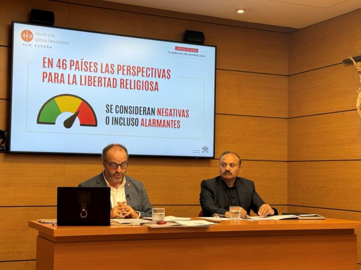 Presentació del Manifest de Llibertat Religiosa 2025, per ACN I @ACN