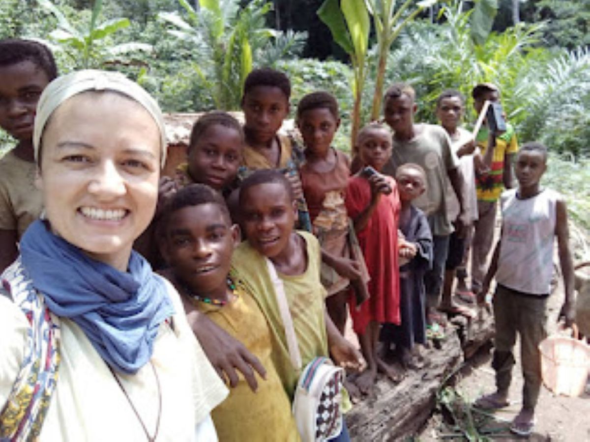 Retrat de Lucía Fonts, missionera comboniana a la República Centreafricana I @Missioneres combonianes