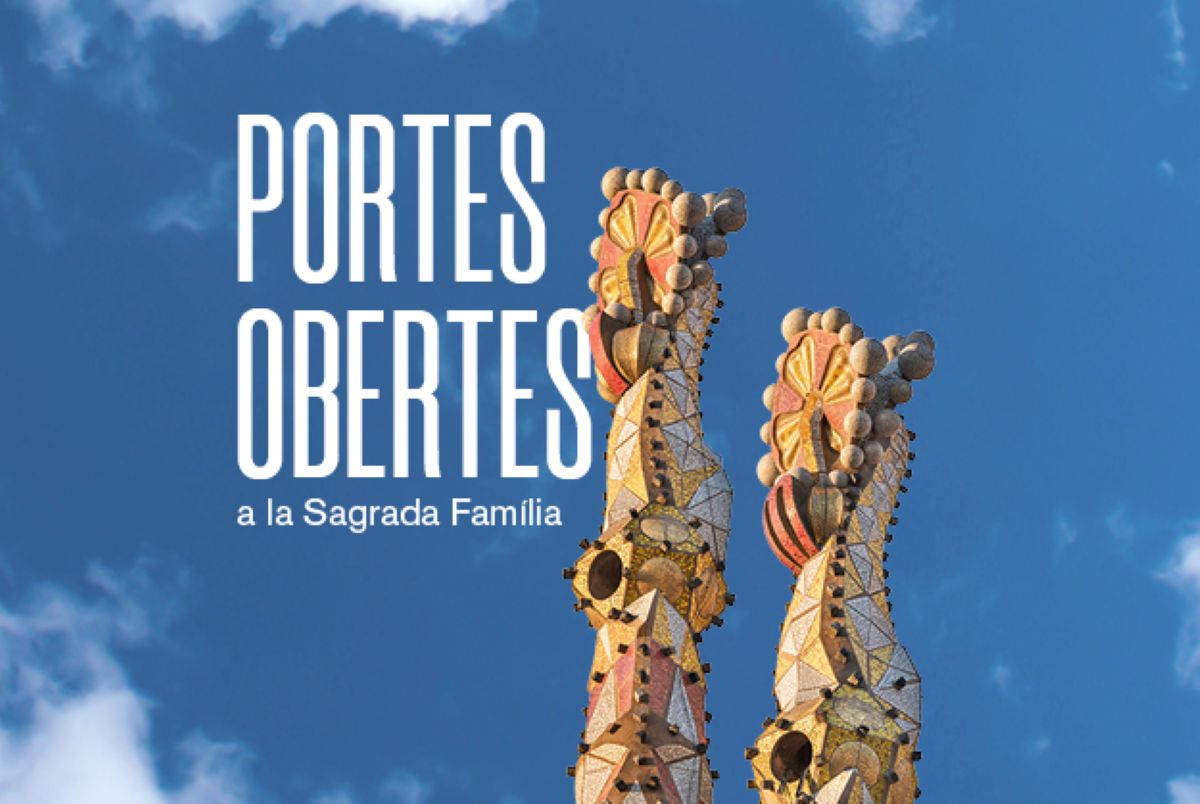 Cartell Jornada Portes Obertes a la Sagrada Família