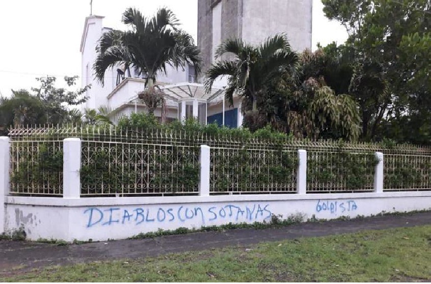 Pintades parròquia de Los Ángeles, Nicaragua I Informe Nicaragua