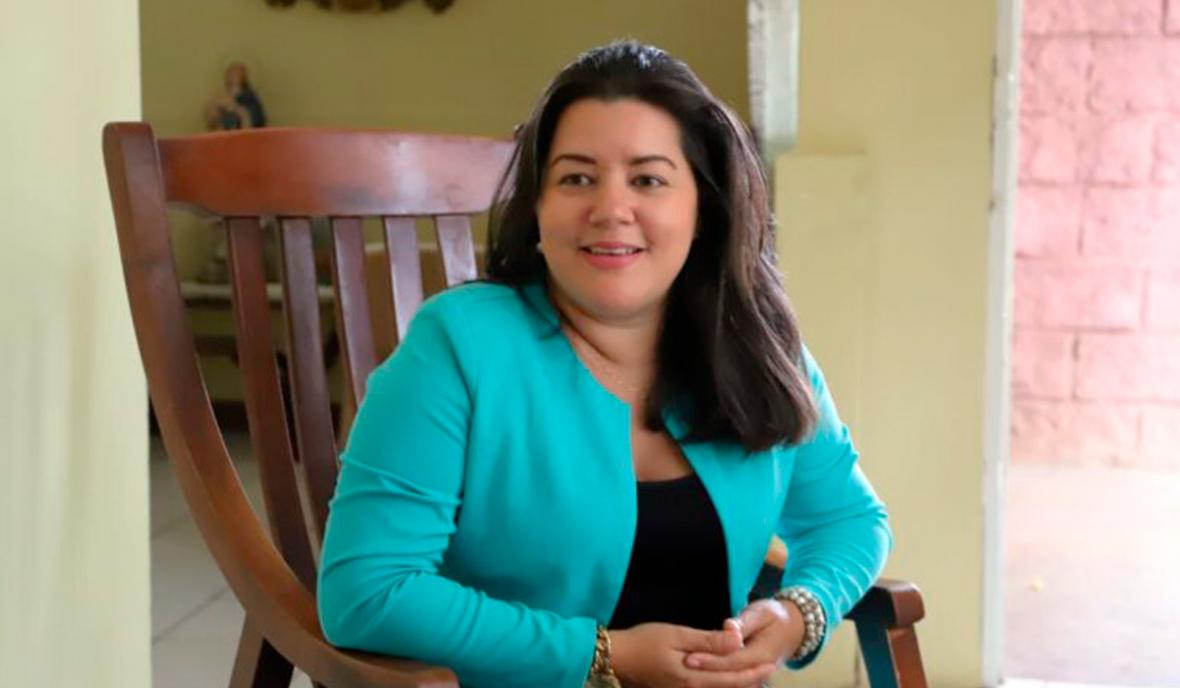 Martha Patricia Molina, advocada nicaragüenca. | Foto cedida