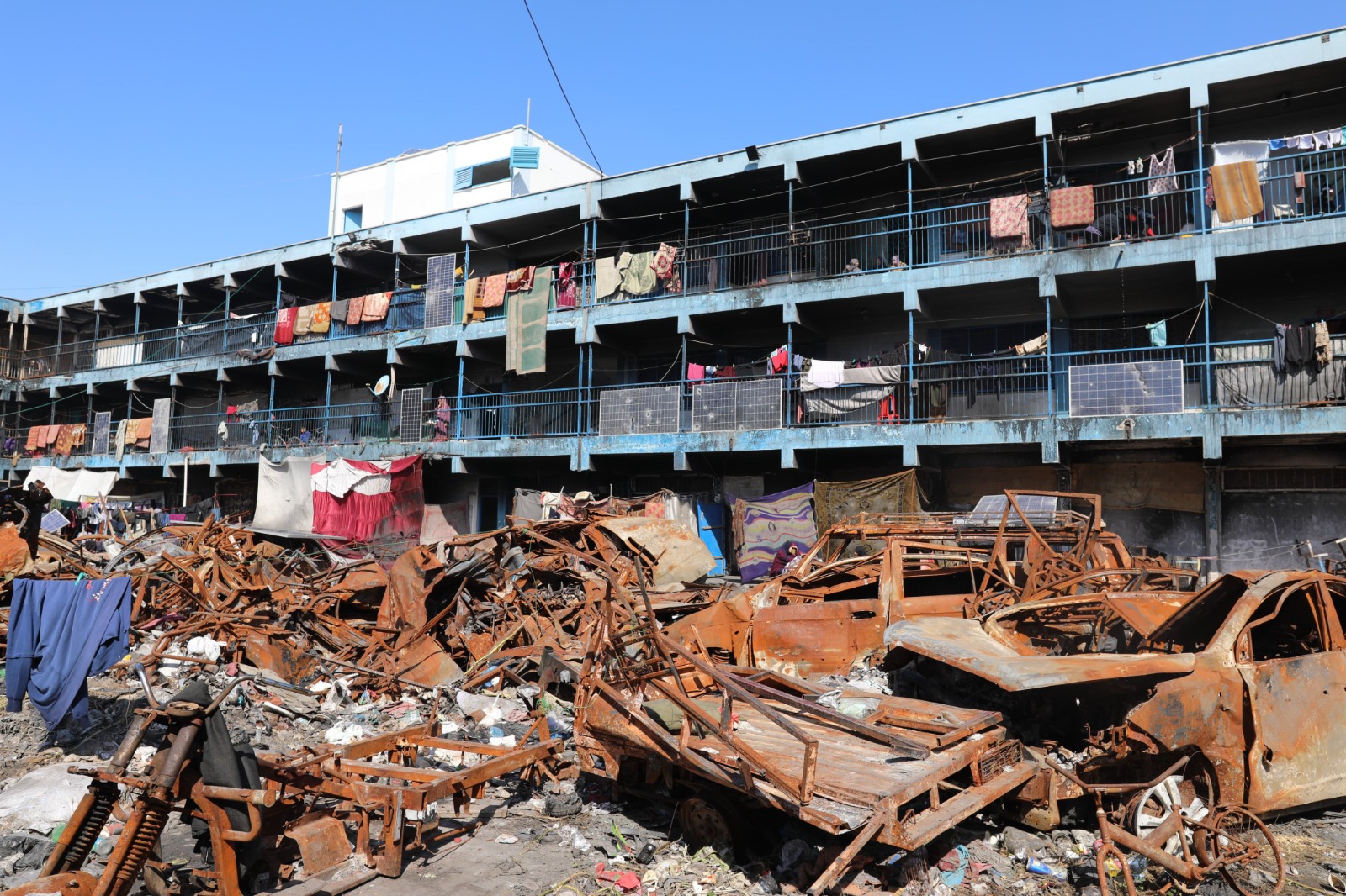 Refugi de l'UNRWA a Gaza. | UNRWA (X)