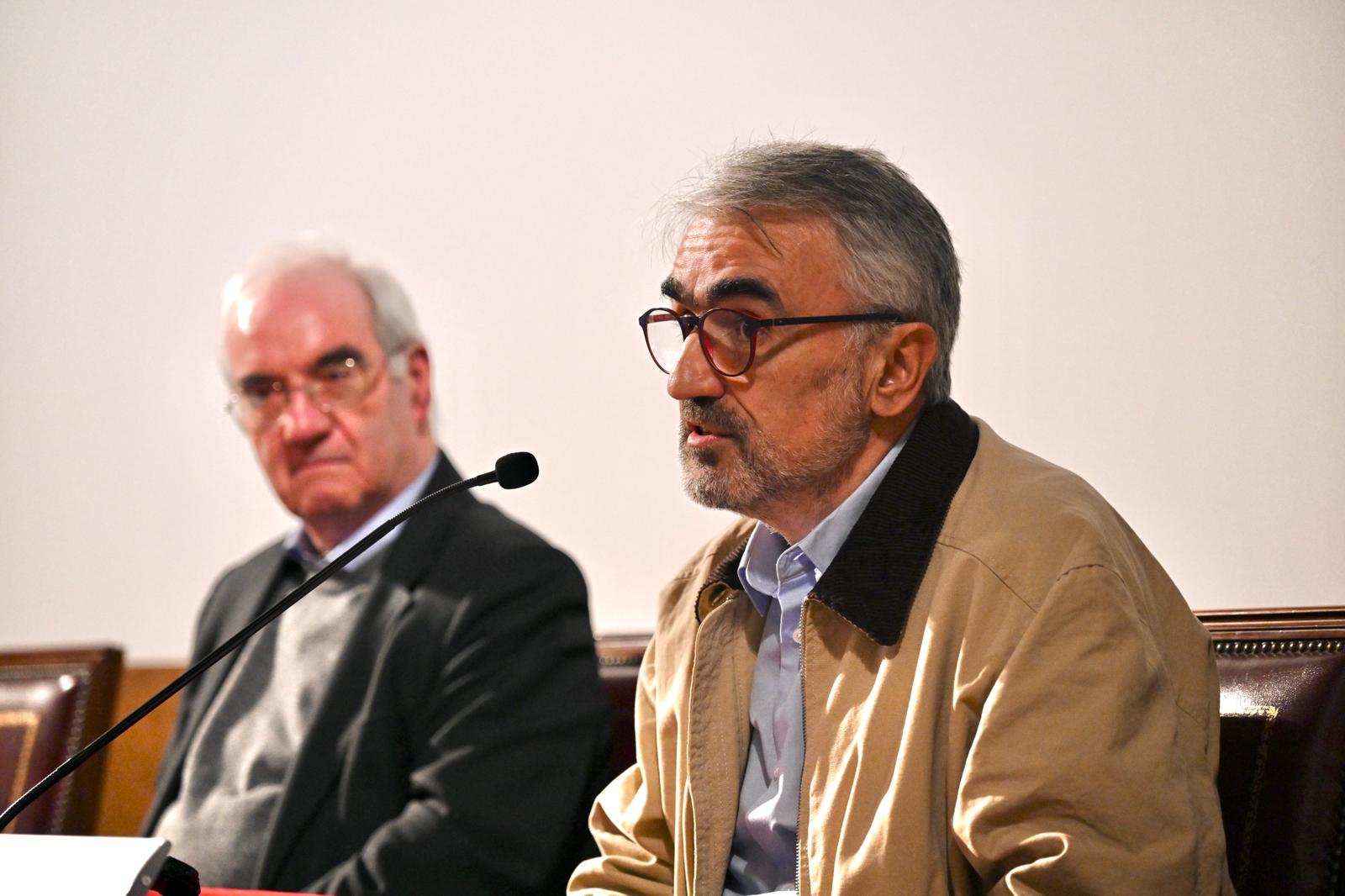 El professor Joan Albert Vicens durant la lliçó inaugural de l'ISCREB I @Pep Herrero