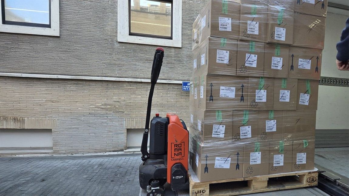 Antibiòtics per a Gaza de part del papa Lleó.