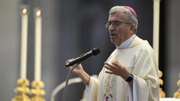 Luis Argüello, a Roma.