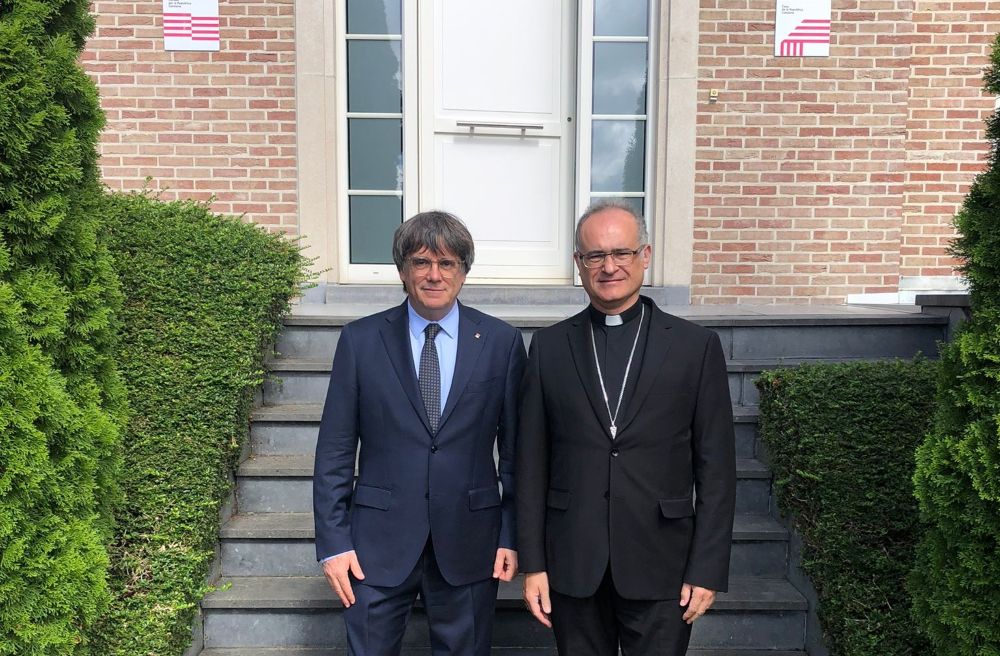 Manel Gasch i Carles Puigdemont.