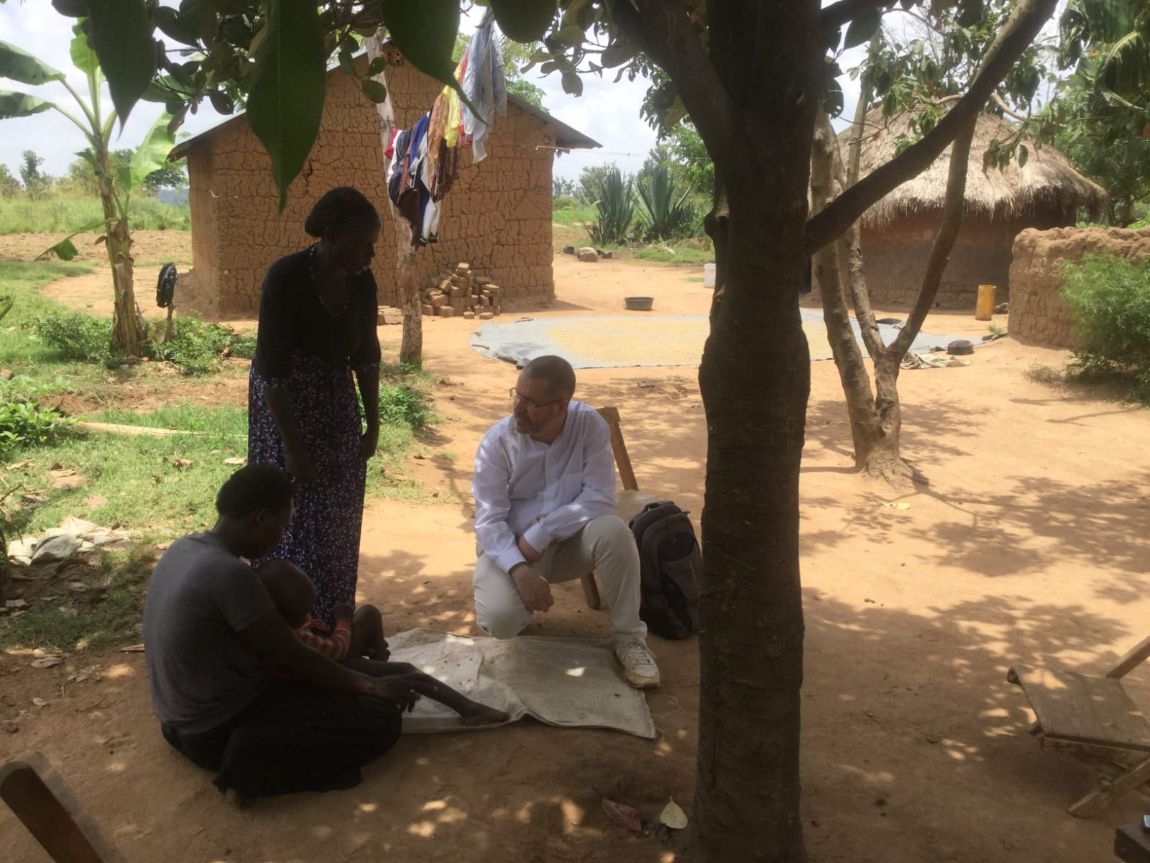 Sergi d'Assís a Uganda.