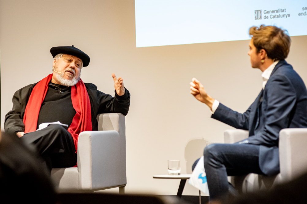 Peio Sánchez, en el darrer festival de Cinema Espiritual | @cinemaspiritcat